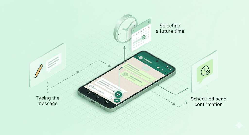 How to Schedule WhatsApp Messages on Android (Step-by-Step)