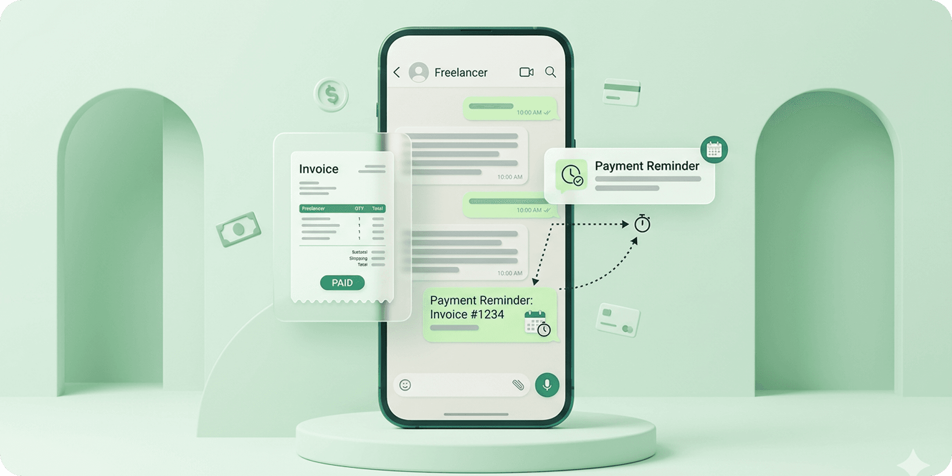 How to Send Payment Reminders for Freelancers Using WhatsApp