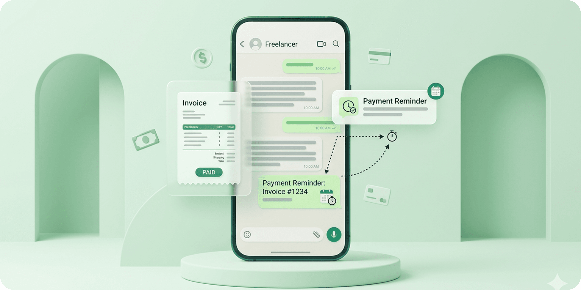How to Send Payment Reminders for Freelancers Using WhatsApp