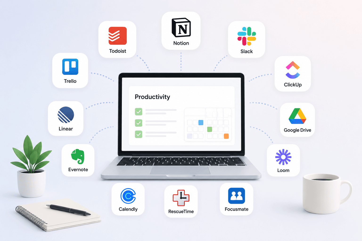 12 Best Productivity Apps for Founders in 2026